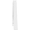 Ekena Millwork Pitch Carrillo Architectural Grade PVC Gable Pediment, 36"W x 10 1/2"H x 1"P (7/12) GPP036X011X100CRL - alternate 2
